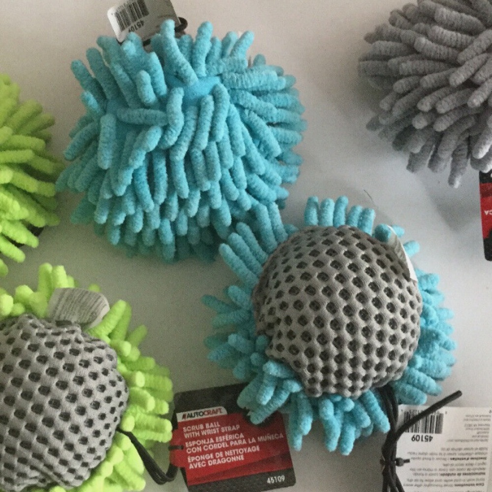 Auto craft Scrub Ball Wrist Strap